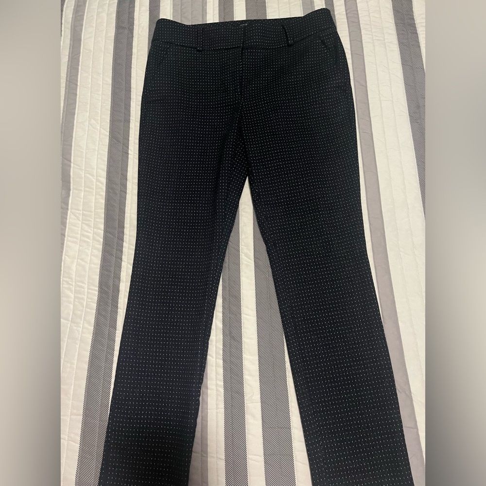 Womans Navy Loft Marissa Skinny Pants size 4